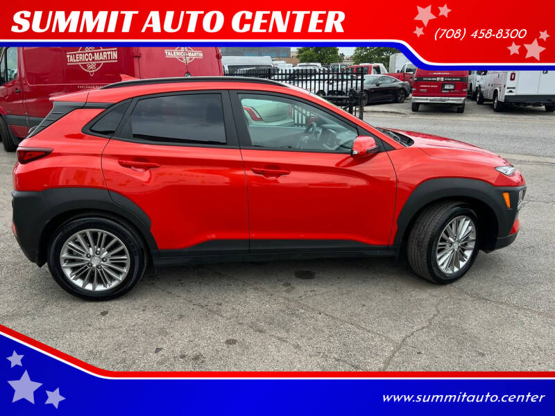 2020 Hyundai Kona for sale at SUMMIT AUTO CENTER in Summit IL