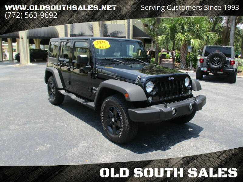 2015 Jeep Wrangler Unlimited for sale at OLD SOUTH SALES in Vero Beach FL