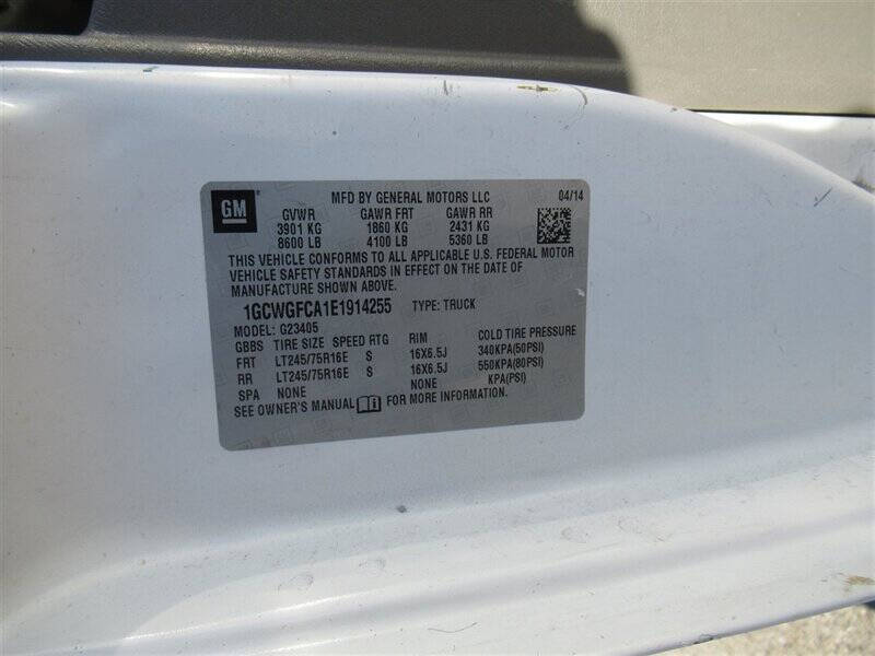 2014 Chevrolet Express 2500