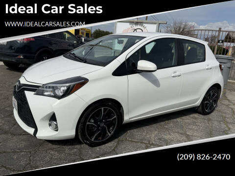 2016 Toyota Yaris for sale at Ideal Car Sales in Los Banos CA