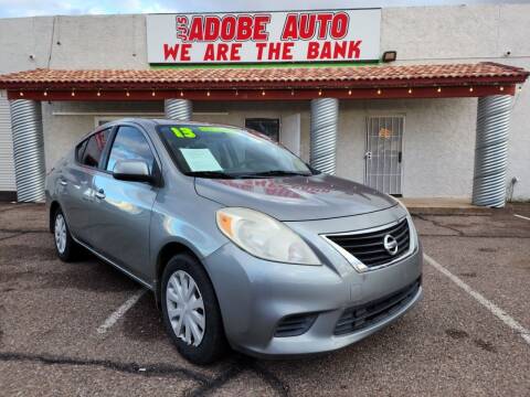 2013 Nissan Versa for sale at JJ's Adobe Auto Inc in Casa Grande AZ