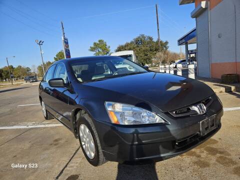 2004 Honda Accord for sale at R&B Auto Sales in Houston TX