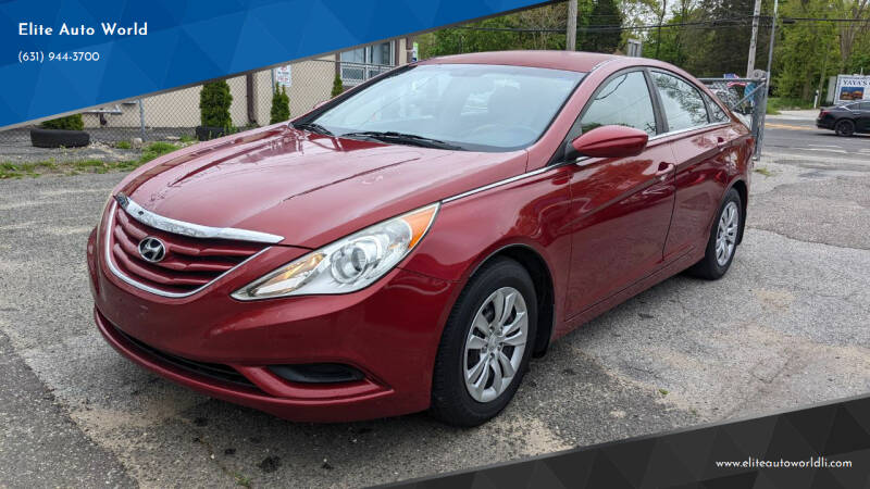 2013 Hyundai Sonata for sale at Elite Auto World in East Meadow NY