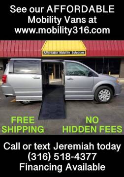 2017 Dodge Grand Caravan for sale at Affordable Mobility Solutions, LLC - Mobility/Wheelchair Accessible Inventory-Wichita in Wichita KS