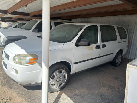 2008 Chevrolet Uplander for sale at Kann Enterprises Inc. in Lovington NM