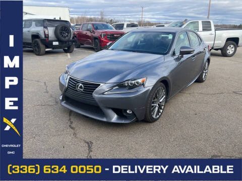 2015 Lexus IS 250 for sale at Impex Chevrolet GMC in Reidsville NC