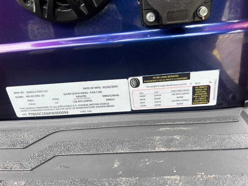 2024 Gorilla G4L