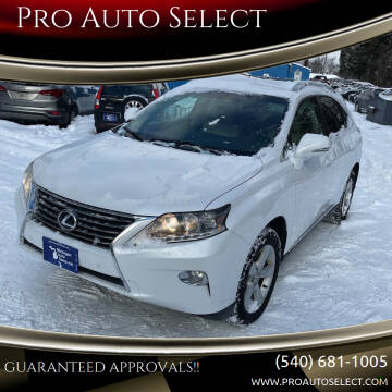 2015 Lexus RX 350 for sale at Pro Auto Select in Fredericksburg VA