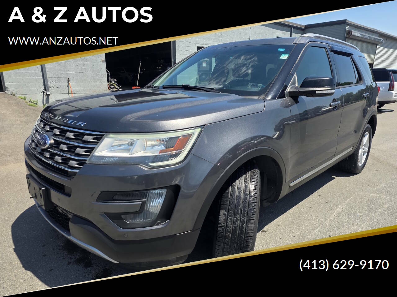 Dk. Gray 2016 Ford Explorer XLT AWD XLT 4dr SUV 1