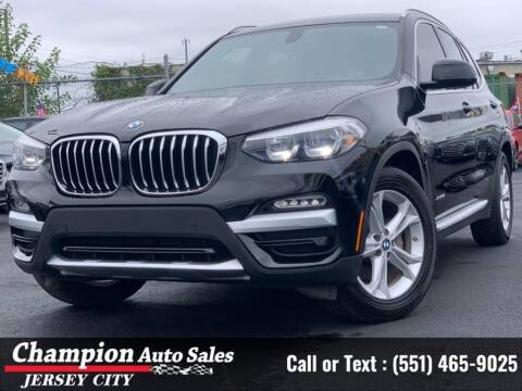 2018 BMW X3 for sale at CHAMPION AUTO SALES OF JERSEY CITY in Jersey City NJ