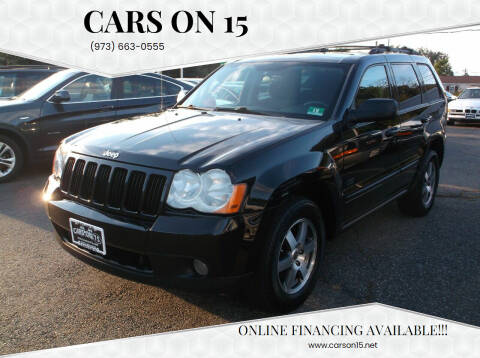 2008 Jeep Grand Cherokee for sale at Cars On 15 in Lake Hopatcong NJ