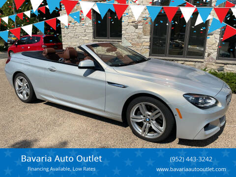 2013 BMW 6 Series for sale at Bavaria Auto Outlet in Victoria MN