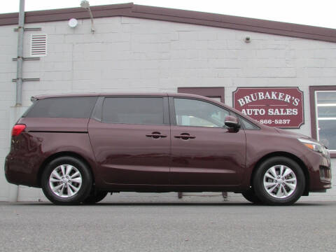 2017 Kia Sedona for sale at Brubakers Auto Sales in Myerstown PA