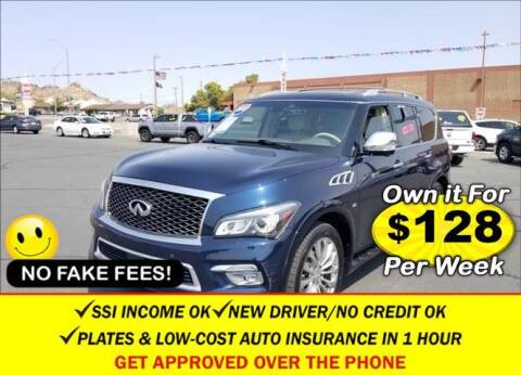2015 Infiniti QX80 for sale at AUTOFYND in Elmont NY