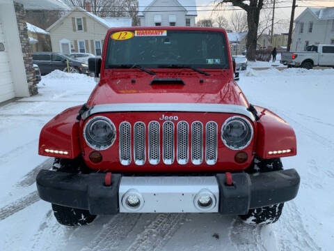 2012 Jeep Wrangler Unlimited Sahara