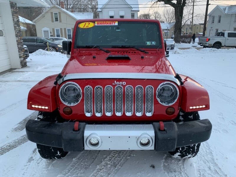 2012 Jeep Wrangler Unlimited Sahara