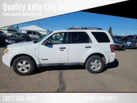 2008 Ford Escape for sale at Quality Auto City Inc. in Laramie WY