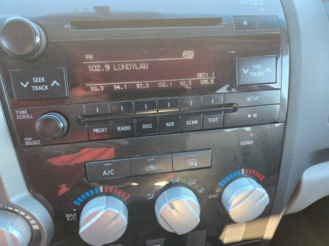 2012 Toyota Tundra Grade