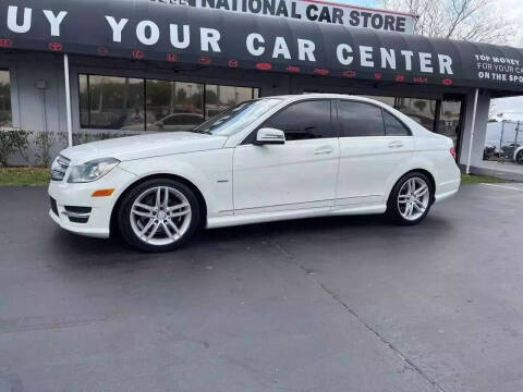 2012 Mercedes-Benz C-Class for sale at National Car Store in West Palm Beach FL