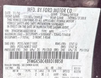 2011 Ford Flex SE