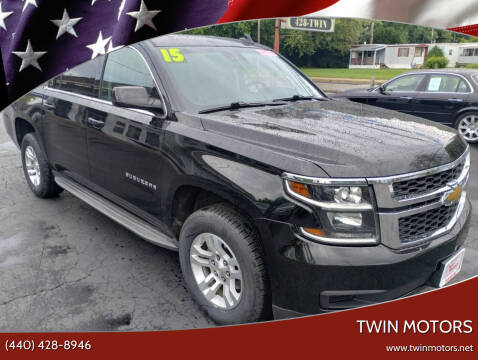 2015 Chevrolet Suburban for sale at TWIN MOTORS in Madison OH