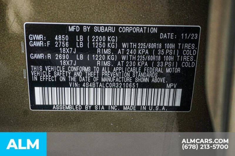 2024 Subaru Outback Onyx Edition