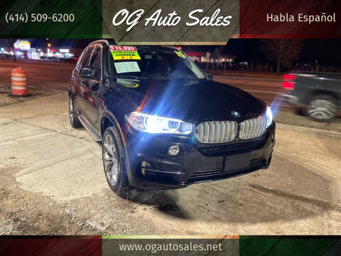 2015 BMW X5 for sale at OG Auto Sales in Milwaukee WI