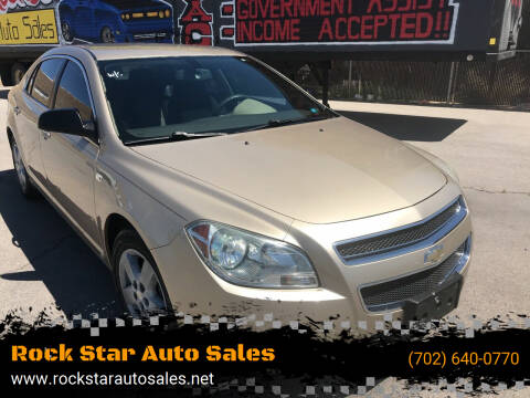 2008 Chevrolet Malibu for sale at ROCK STAR TRUCK & AUTO LLC in Las Vegas NV
