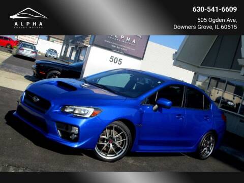 2015 Subaru WRX for sale at Alpha Luxury Motors in Downers Grove IL