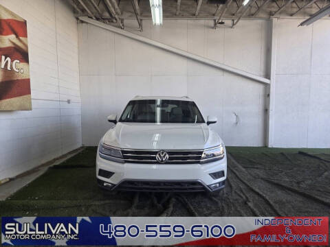 2018 Volkswagen Tiguan for sale at SULLIVAN MOTOR COMPANY INC. in Mesa AZ