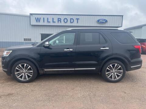 2018 Ford Explorer for sale at Willrodt Ford Inc. in Chamberlain SD