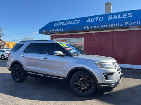 2018 Ford Explorer for sale at Gonzalez Auto Sales in Joliet IL