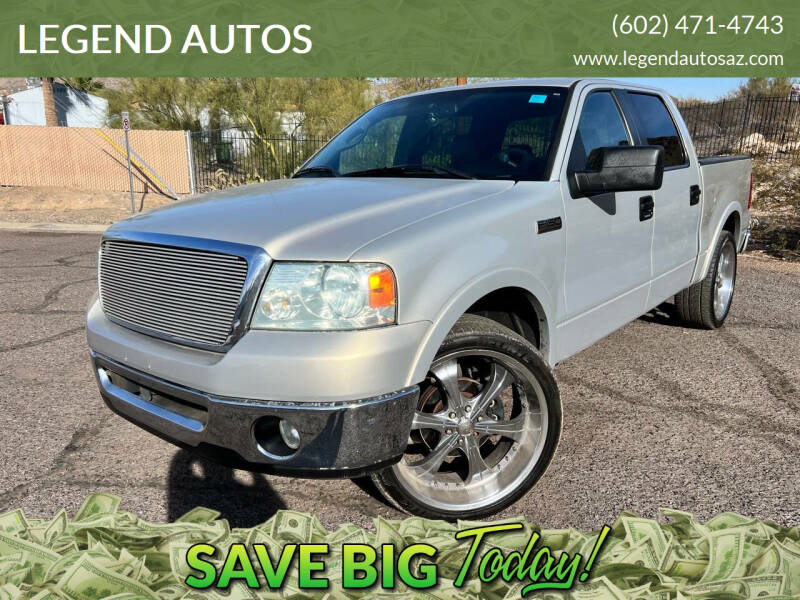 2006 Ford F-150 for sale at LEGEND AUTOS in Phoenix AZ