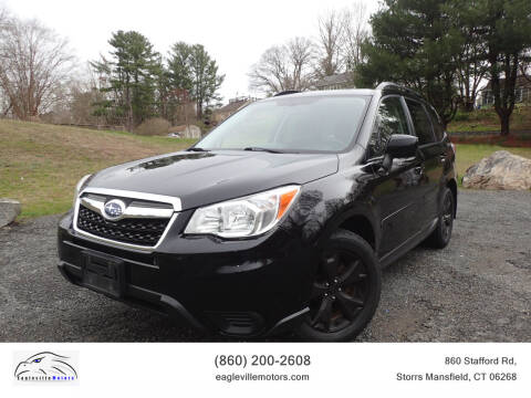 2016 Subaru Forester for sale at EAGLEVILLE MOTORS LLC in Storrs Mansfield CT