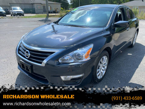 2014 Nissan Altima for sale at RICHARDSON WHOLESALE in Fayetteville TN