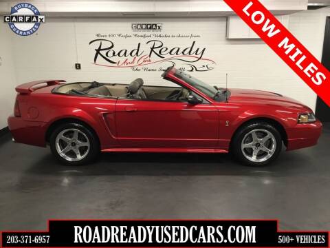 2001 Ford Mustang SVT Cobra for sale at Road Ready Used Cars in Ansonia CT