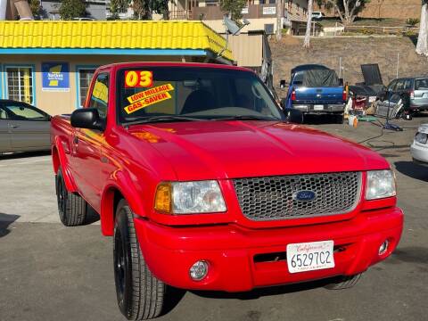 2003 Ford Ranger for sale at 1 NATION AUTO GROUP in Vista CA