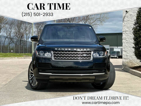 2016 Land Rover Range Rover for sale at Car Time in Philadelphia PA