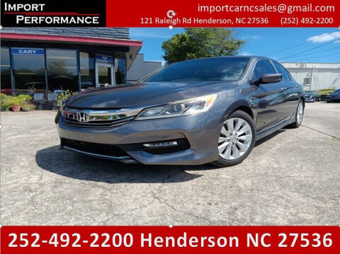 2017 Honda Accord for sale at Import Performance Sales - Henderson in Henderson NC