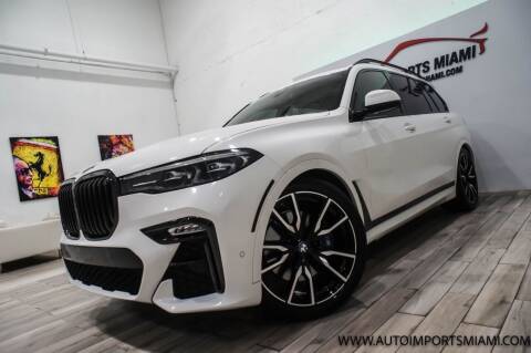 2020 BMW X7 for sale at AUTO IMPORTS MIAMI in Fort Lauderdale FL