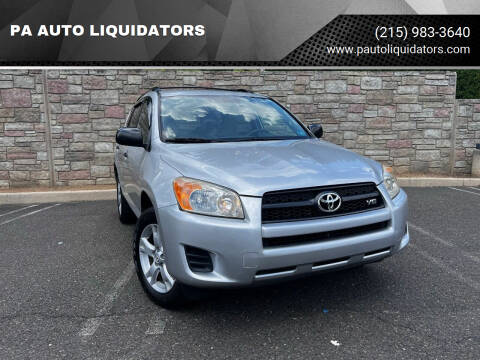 2009 Toyota RAV4 for sale at PA AUTO LIQUIDATORS in Huntingdon Valley PA