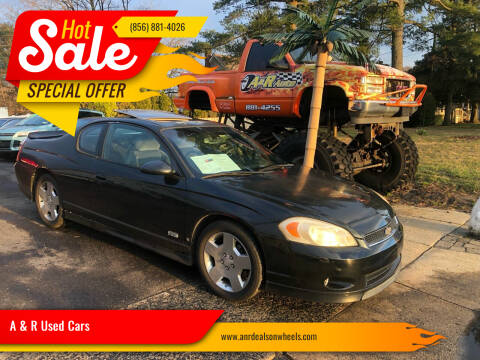 2006 Chevrolet Monte Carlo for sale at A & R Used Cars in Clayton NJ