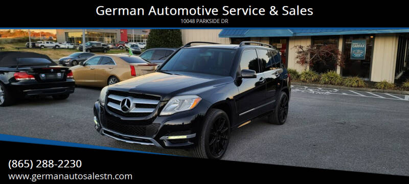 2013 Mercedes-Benz GLK for sale at German Automotive Service & Sales in Knoxville TN