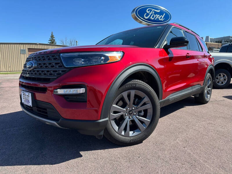 Used 2023 Ford Explorer XLT with VIN 1FMSK8DH8PGA40793 for sale in Windom, Minnesota