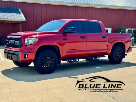 2017 Toyota Tundra for sale at Blue Line Motors in Bixby OK