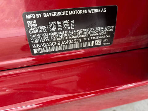 2018 BMW 3 Series 320i xDrive