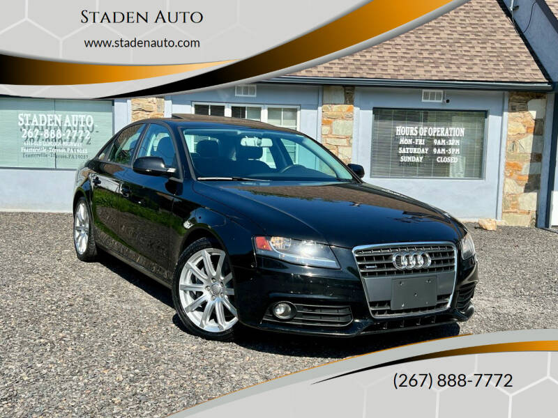 2011 Audi A4 for sale at Staden Auto in Feasterville Trevose PA