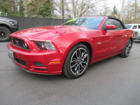 2013 Ford Mustang for sale at LULAY'S CAR CONNECTION in Salem OR