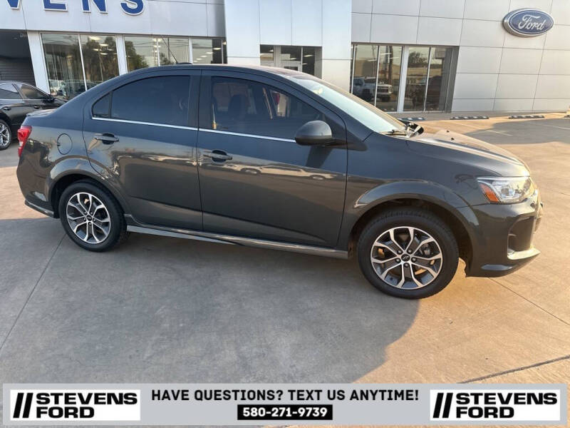 Used 2018 Chevrolet Sonic LT with VIN 1G1JD5SH3J4104607 for sale in Enid, OK