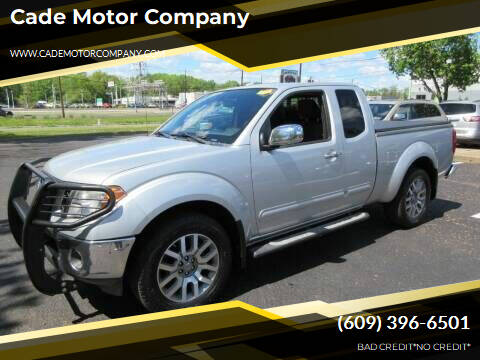 2010 Nissan Frontier for sale at Cade Motor Company in Lawrenceville NJ